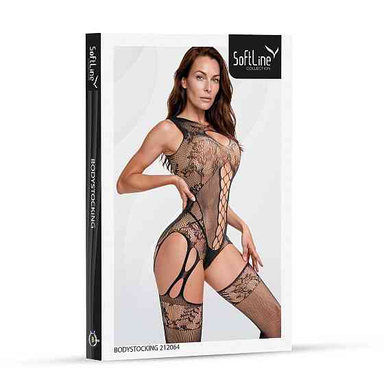 Бодістокінг - Bodystocking 212064, black - One Size Sex Aura Київ