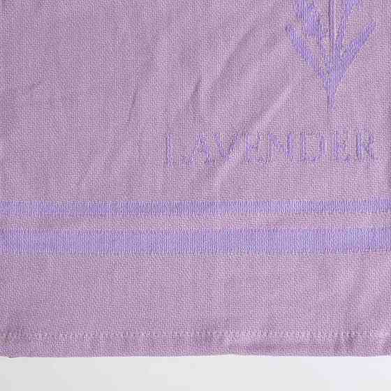 Полотенце кухонное Lavender 30x50 см пестротканое 260 г/м2 100% хлопок (Сиренево-лиловый) Сумы