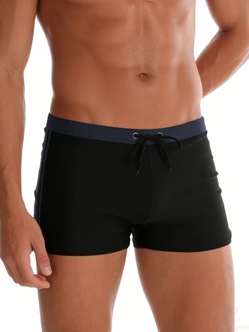 Мужские облегающие шорты для плавания со шнурком M Харьков - изображение 5