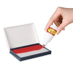 ОФИСНАЯ ШТЕМПЕЛЬНАЯ ПОДУШКА S-3HF синяя Киев - изображение 2