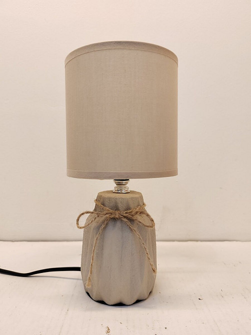 VALESO Настільна лампа декоративна VALESO бежева Коломыя - изображение 1