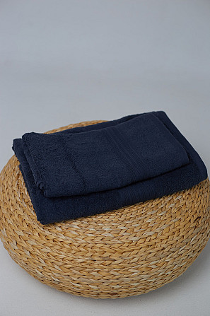 Рушник банний Ideal Textile однотонний 500 г/м2 70х140 см графітовий (56860398) Чернівці - фото 8