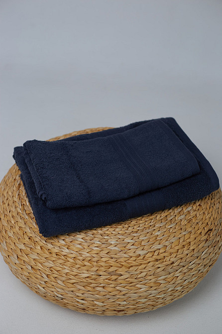 Полотенце банное Ideal Textile однотонное 500 г/м2 70х140 см (56860394) Графіт 1 шт Черновцы - изображение 8