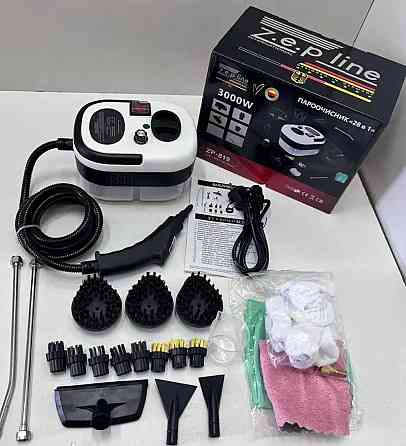 НЕМЕЦКИЙ Пароочисник 28в1 для дому Zepline ZP-819 3000 Вт на 1500 мл. Харків