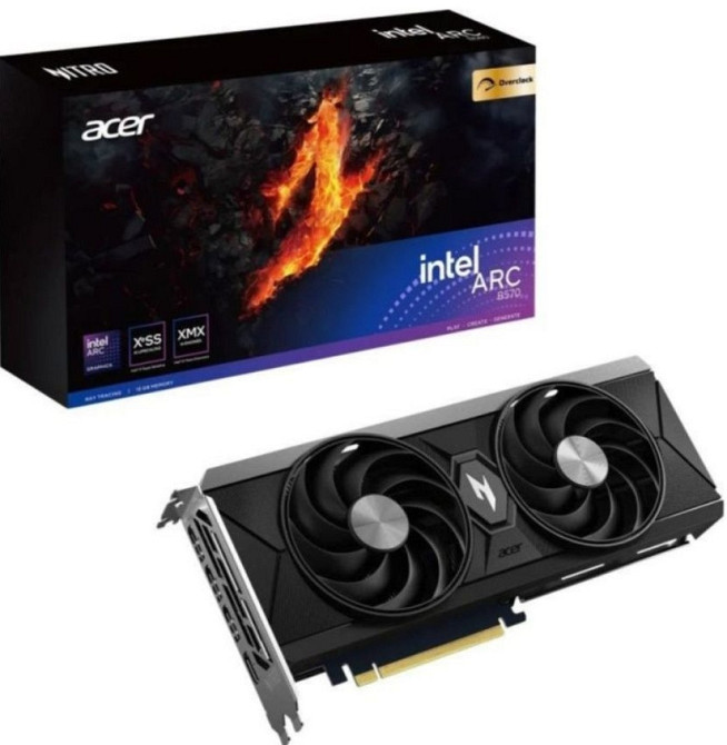 Відеокарта Intel Arc B570  НОВА.ЗАПАКОВАНА. Київ - фото 1