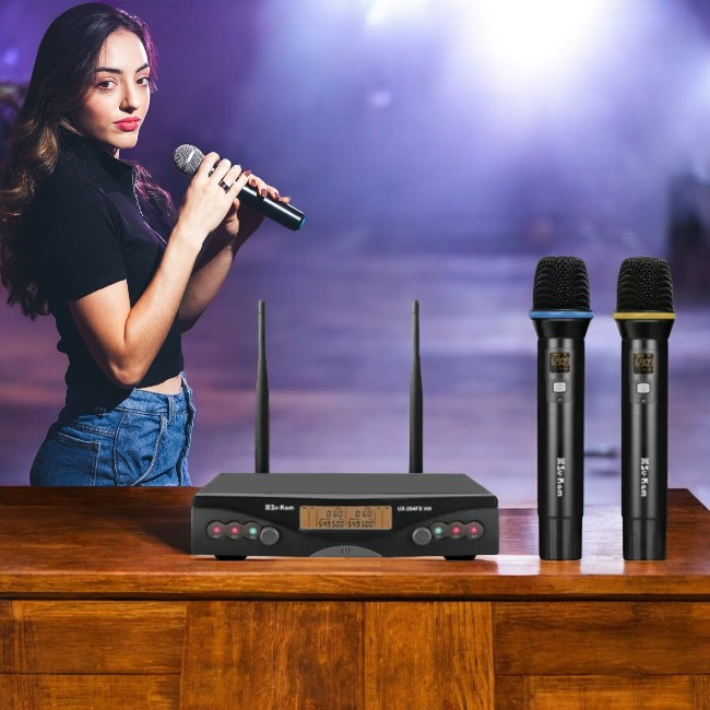 Професійний динамічний мікрофон Su-Kam DM 204FX для сцени, студії, мовлення та запису звуку високої якості Одеса - фото 1