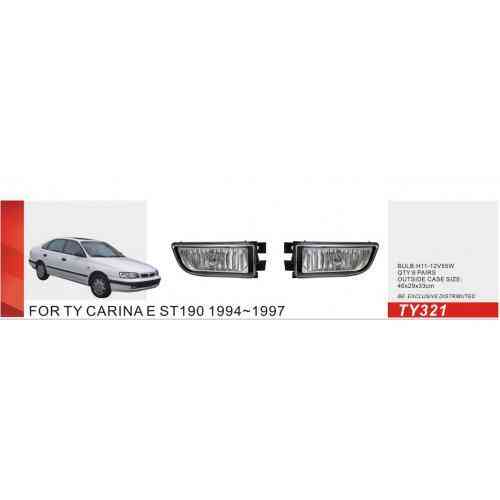 Додаткові фари Toyota Carina E/ST190 1994-1997, модель TY321, H3 12В55Вт Харків