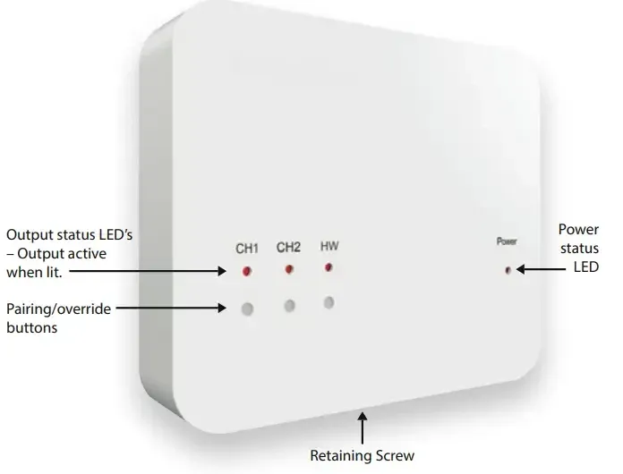 Бездротовий приймач Heatmiser RF Switch для систем опалення, керування опаленням та гарячою водою, RF-приймач Київ - фото 3