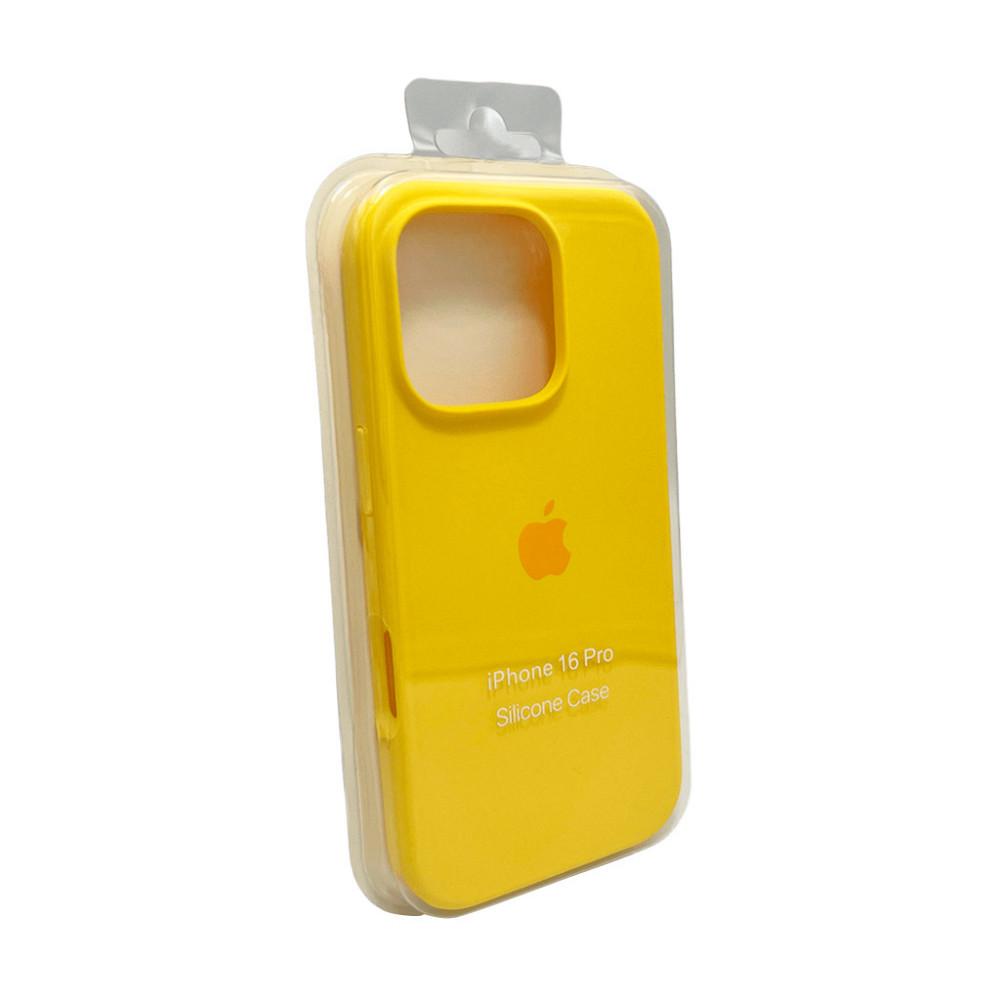 Чохол для смартфона Silicone Full Case AA Open Cam for Apple iPhone 16 Pro Max 33,Canary Yellow Киев - изображение 2