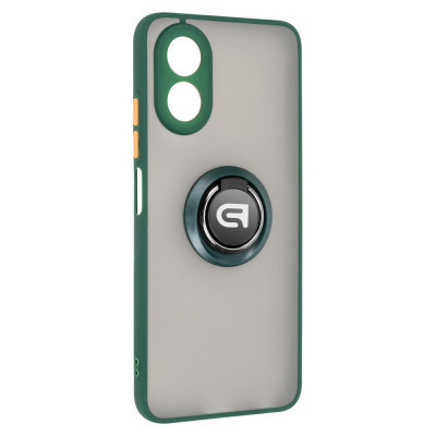 Чехол для мобильного телефона Armorstandart Frosted Matte Ring OPPO A18 4G / A38 4G Dark Green (ARM72700) Винница - изображение 1
