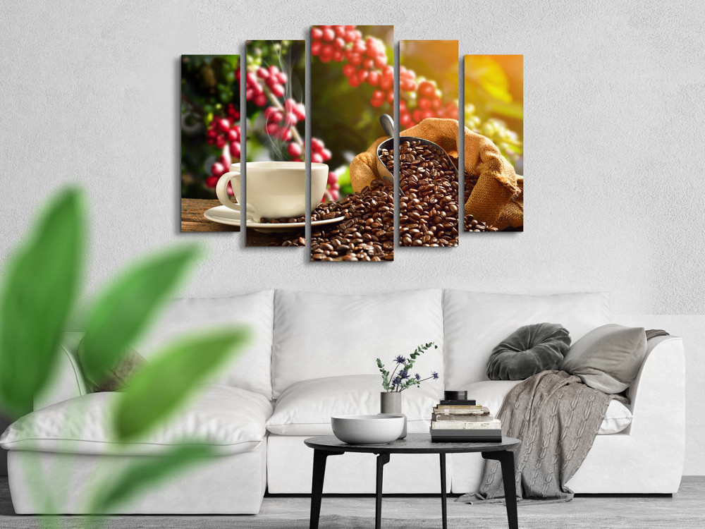 Модульна картина Чашка кави Art-332_5 ( 80х118см ) Київ - фото 2