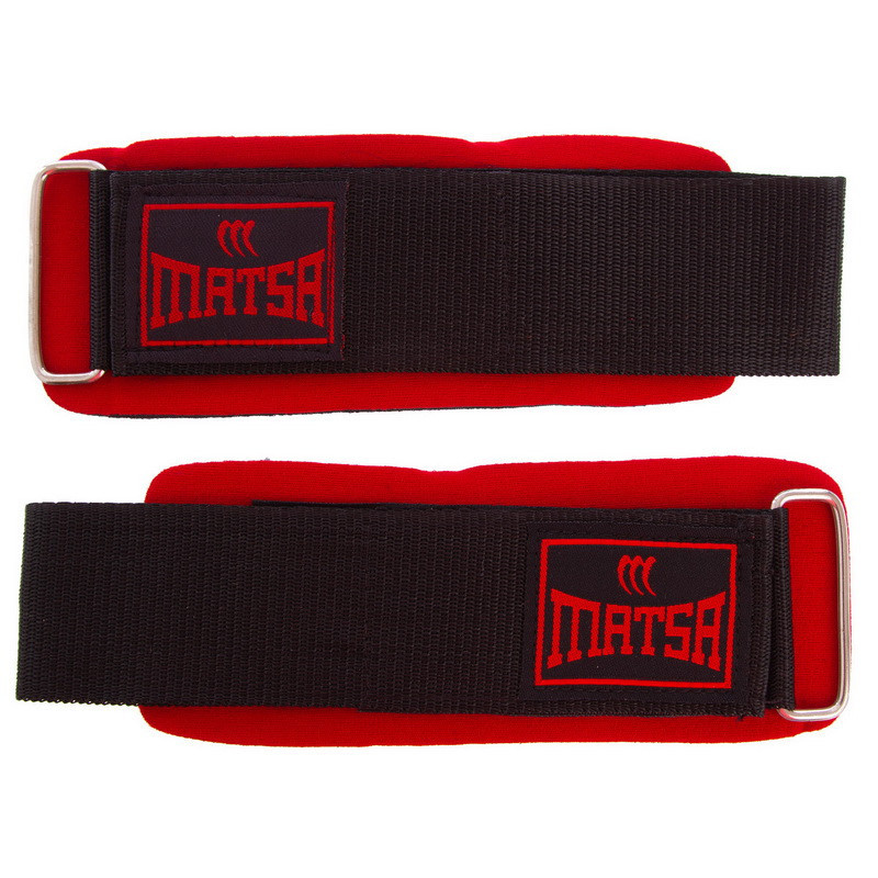 Напульсник для станової тяги MATSA MA-0670 Вишневе - фото 1