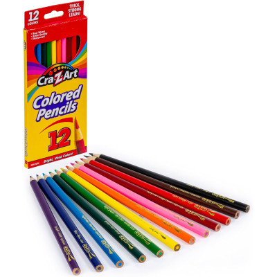 Карандаши цветные Cra-Z-Art 12 кольорів (10404CRA) Винница - изображение 1