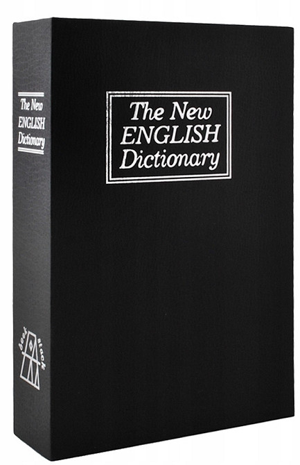 Металлический Сейф в виде книги с 2 ключами 24х15.5 см Malatec (1212) Нововолынск - изображение 2