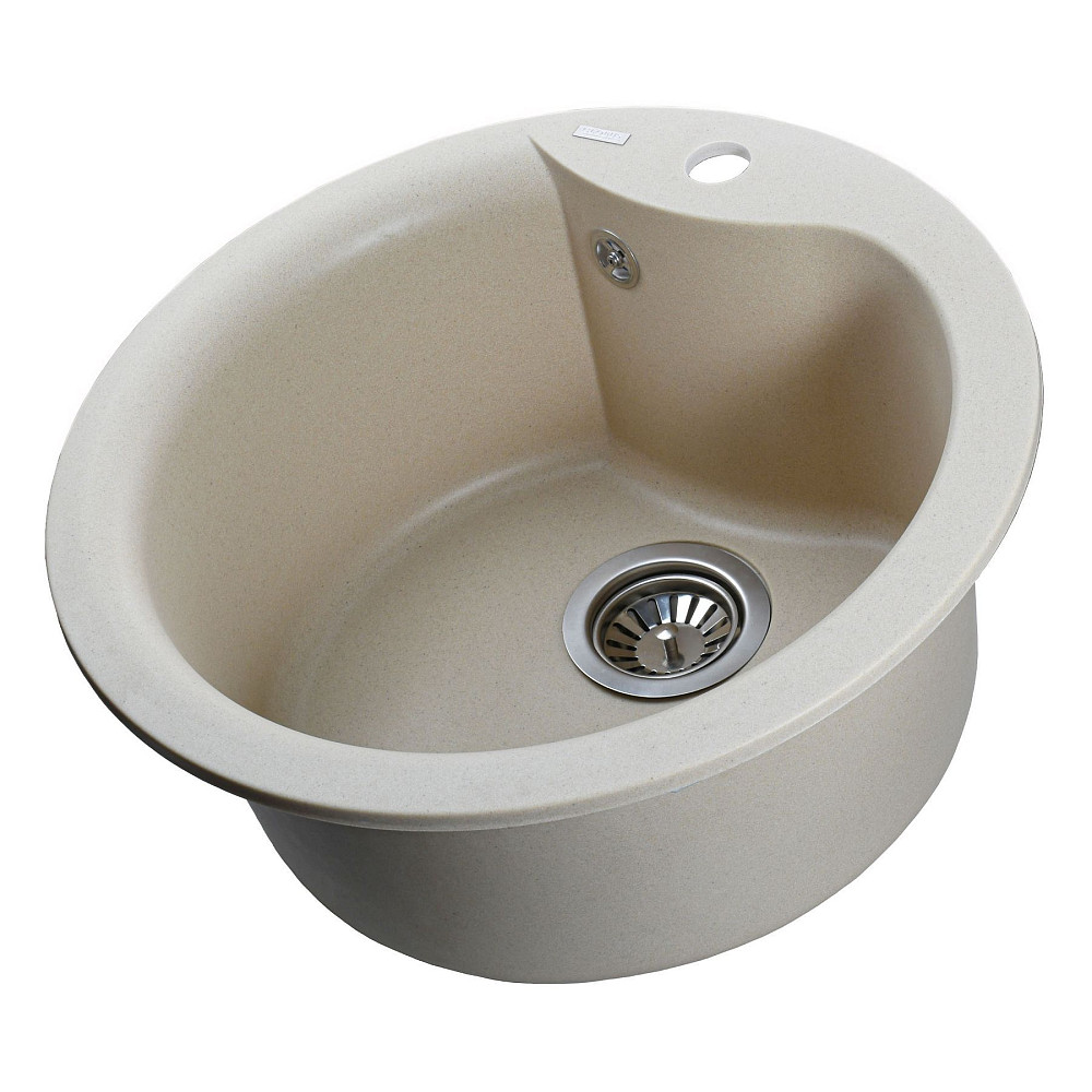 Гранітна мийка Globus Lux ORTA слонова кiстка 485 Тернополь - изображение 2