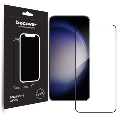 Стекло защитное BeCover Samsung Galaxy S23 SM-S911 Black (708821) Винница - изображение 1