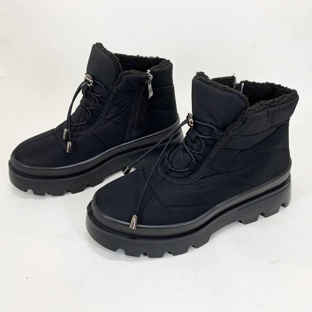 Тепле взуття для жіночої ноги 37р, Чоботи черевики жіночі зимові, Хороші зимові черевики жіночі FK-33 Львів - фото 1