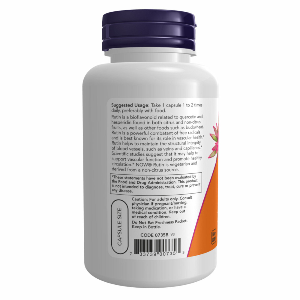 Рутин Now Foods Rutin 450 mg 100 раст капс Київ - фото 6