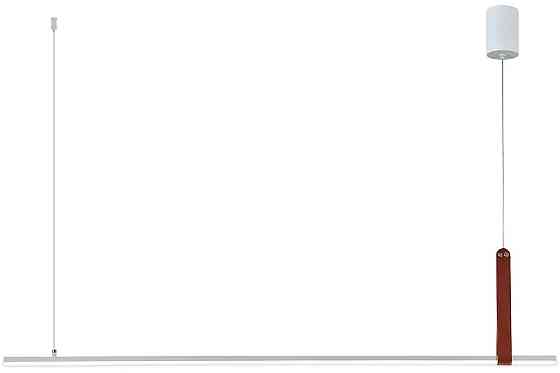 VALESO Підвісний світлодіодний світильник G 2810/1100 44W Білий+Штучна шкіра Коломыя