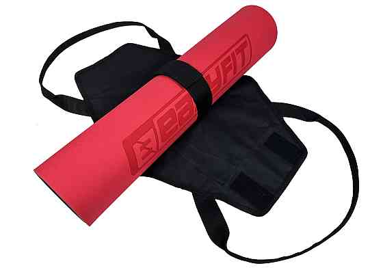 Сумка-переноска EasyFit для йога-килимка Чорна Коломия