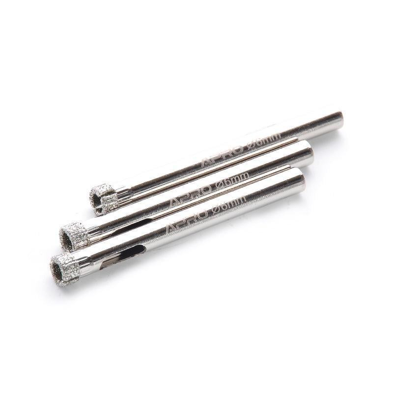 Свердло трубчате с алмазним напиленням для скла та плитки 6 мм, 1 шт Харків - фото 1