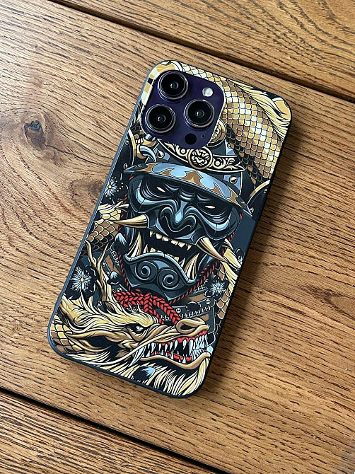 Премиум чехлы на Iphone ,Xiaomi , MEIZU ,HUAWEI и Samsung |САМУРАЙ ДРАКОН Черновцы - изображение 2