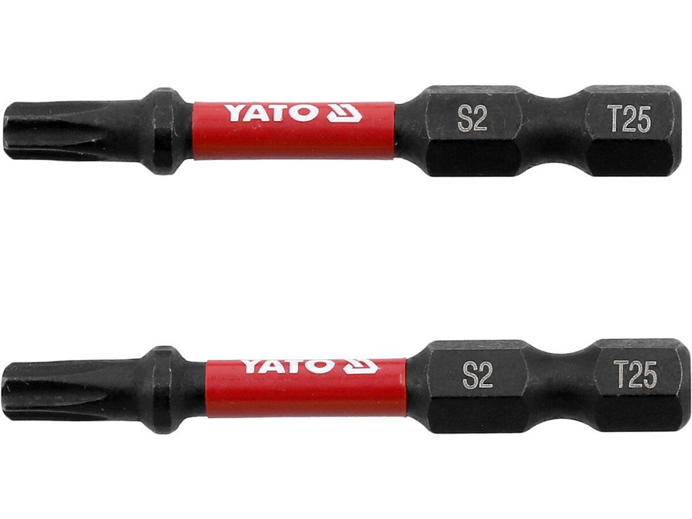 Насадка викруткова ударна YATO TORX T25 х 50 мм. HEX 1/4