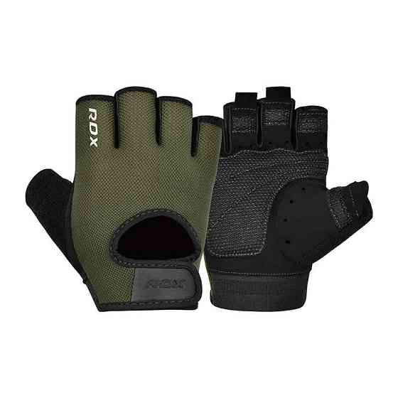 Рукавички для фітнесу RDX T1 Army Green L Каменское