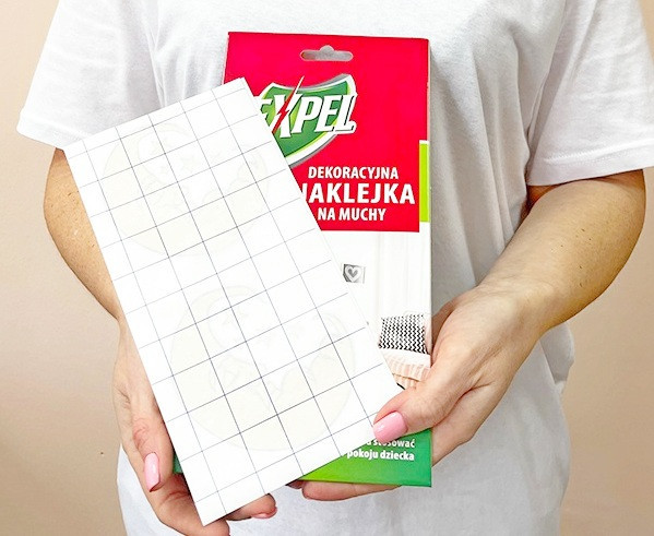 Декоративная светящаяся наклейка для мух EXPEL, 2 шт Днепр - изображение 3