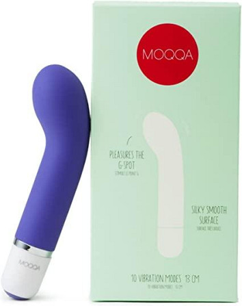 Мини-силиконовый вибратор G-spot Vibrator 10 Vibration MOQQA DIVE синий из Германии Днепр - изображение 1