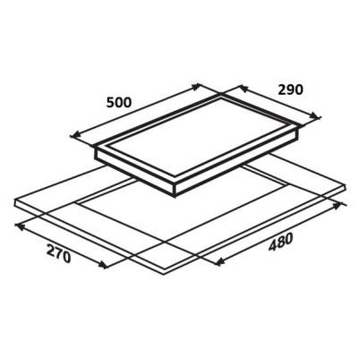 Варочна поверхня Interline HGS 534 FGK XA (HGS534FGKXA) Вінниця - фото 3