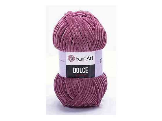 Пряжа Dolce суха троянда 100% мікрополіестр 120м 100г 5шт/уп 751 ТМ YarnArt Київ