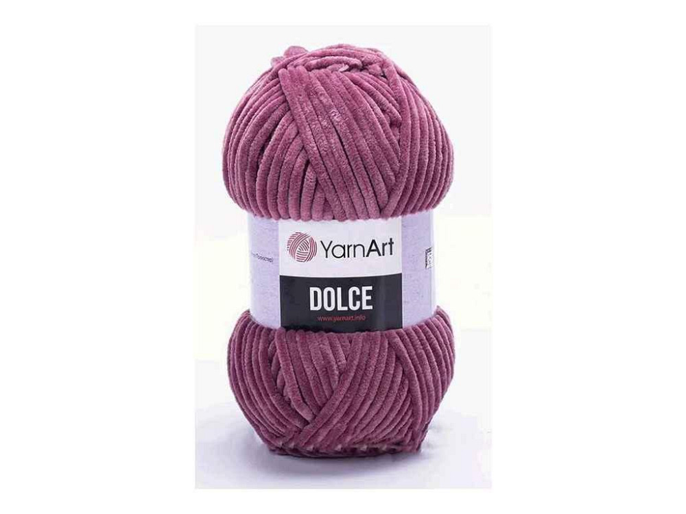 Пряжа Dolce сухая роза 100% микрополиэстр 120м 100г 5шт/уп 751 ТМ YarnArt Киев - изображение 1