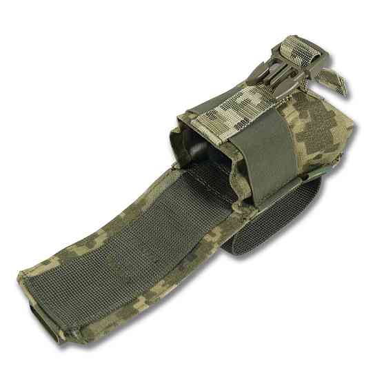 Тактический подсумок под 1 гранату Kiborg Pixel. Гранатный подсумок кордура, военный подсумок для гранат Киев