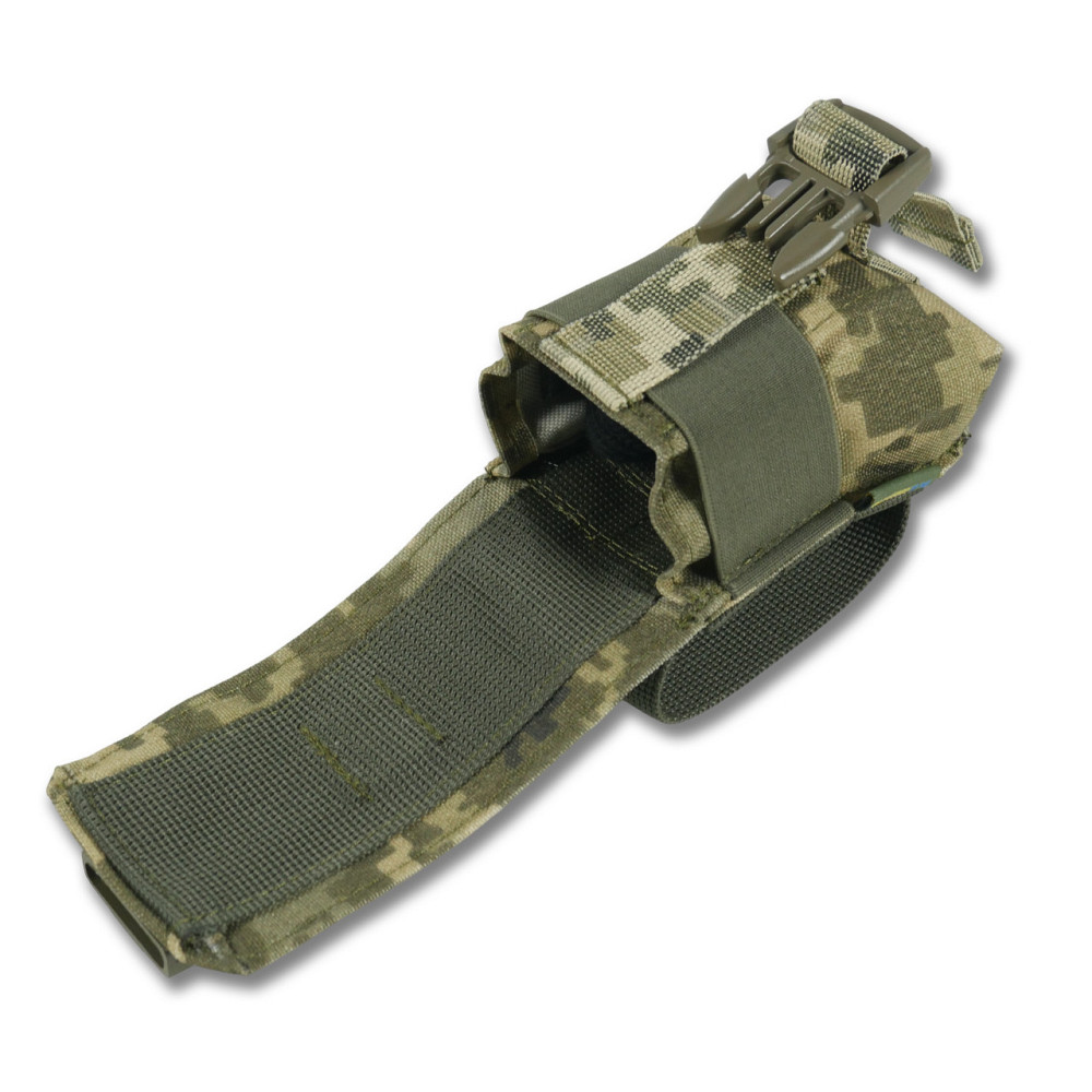 Тактический подсумок под 1 гранату Kiborg Pixel. Гранатный подсумок кордура, военный подсумок для гранат Киев - изображение 4