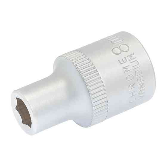 Головка торцева 6-гранна MASTERTOOL ½" 8 мм L 40 мм CrV 78-0008 Коломыя