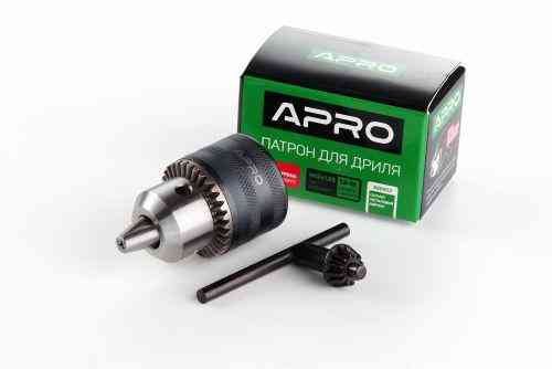 Патрон для дриля з ключем M12*1,25, 1,5-13 мм APRO Рівне
