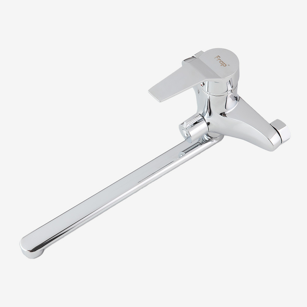 Змішувач для ванни FRAP F22063 з душовим гарнітуром, довгий Київ - фото 3