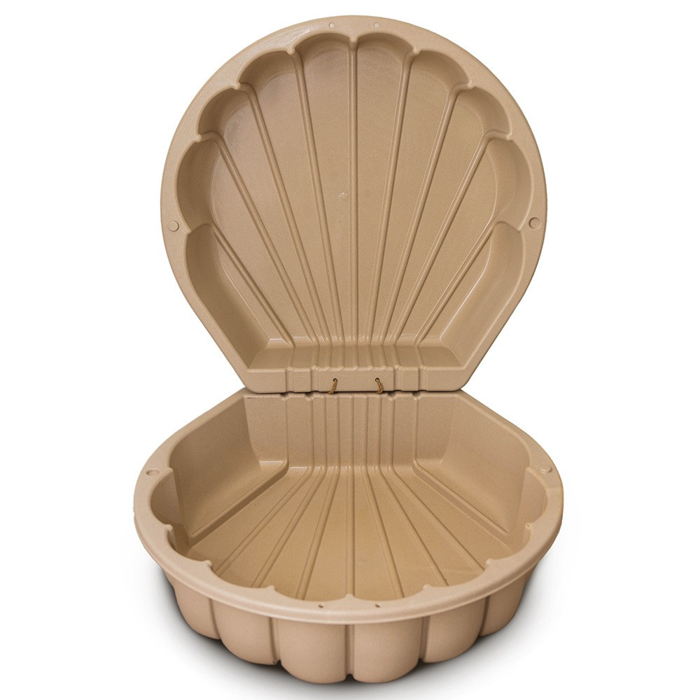 ЭКО НОВИНКА детская песочница бассейн в форме ракушки DOLONI бежевая (01236/02eco) Киев - изображение 1