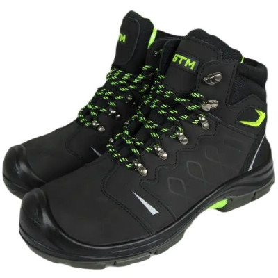 Ботинки рабочие GTM SM-076 р.44 композ.носок, на шнурках, материал нубук (SM-076-44) Винница - изображение 2