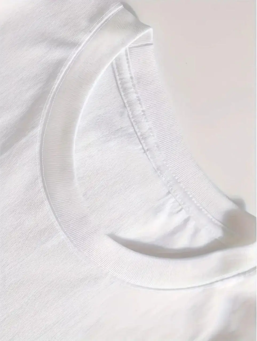 Футболка оверсайз женская длинная с рисунком Белый Минни-бант 50/52 Харьков - изображение 3