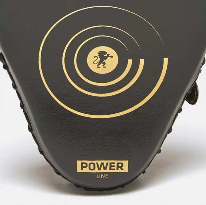 Лапи боксерські Leone Power Line Black Чорні Тренувальні лапи для боксу MMA кікбоксингу пара Київ - фото 6