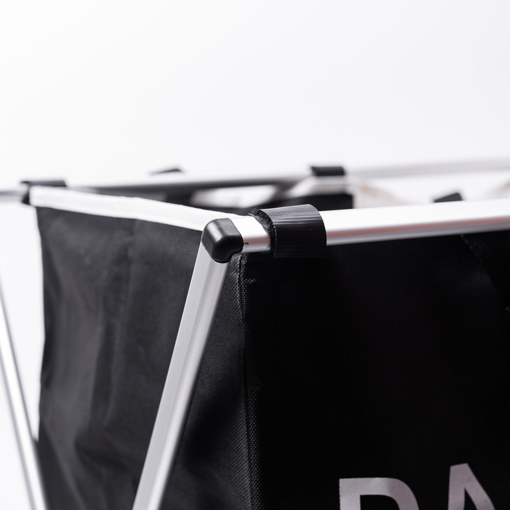 Yiwu Кошик-органайзер для білизни на каркасі 60 (л) на 2 відділення HP-41-5 Коломия - фото 3