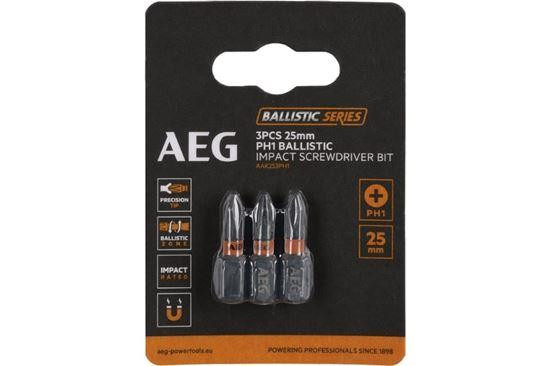 Бита ударная AEG AAK253PH1, PH1, 25мм (3шт) Одесса - изображение 1