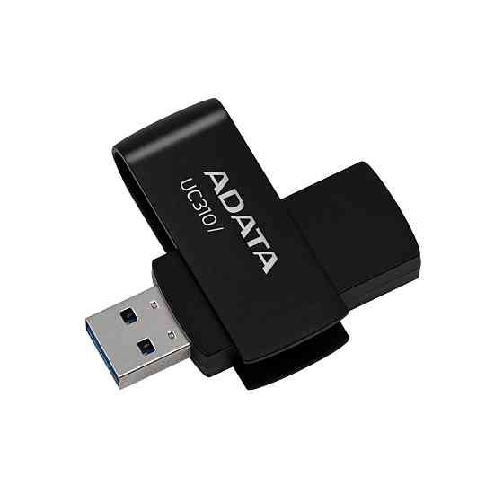 Flash A-DATA USB 3.2 UC310 64Gb Black Киев