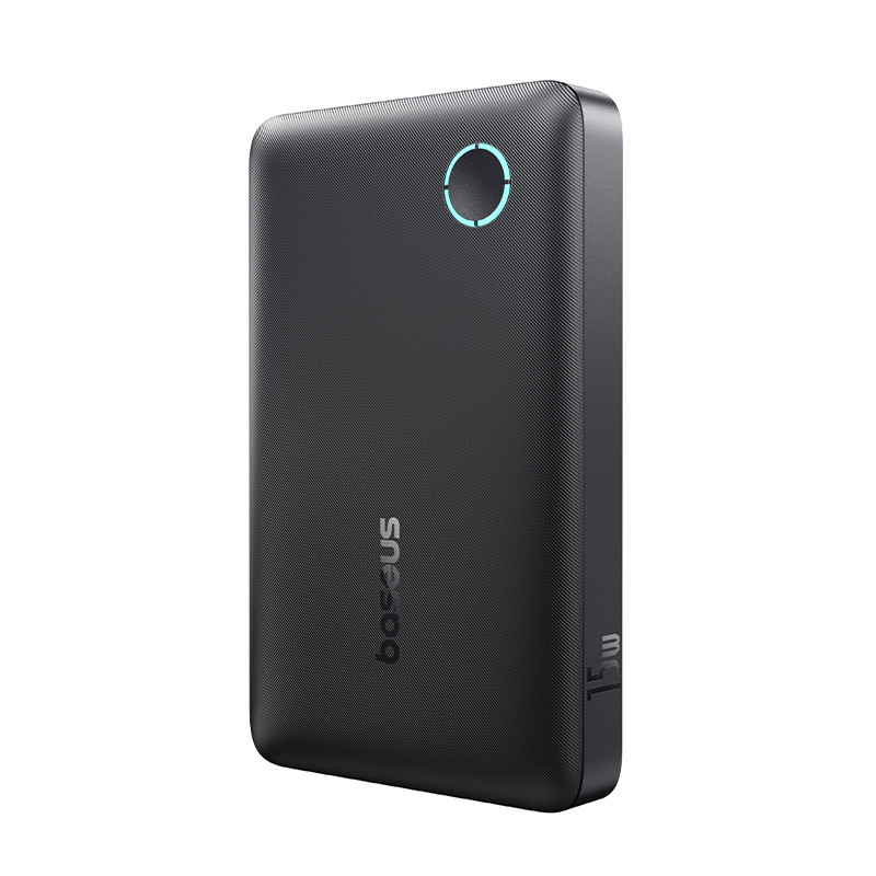 Павербанк 10000 mAh Baseus EnerFill FP11 15W Type-C кабель у комплекті Type-C Cosmic Black power bank повербанк Одеса - фото 1