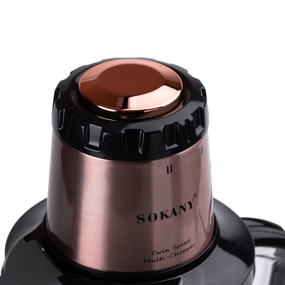 Sokany Чопер подрібнювач Sokany SK-7039 з чашею об'ємом 2 л SK-7039 Коломыя - изображение 5
