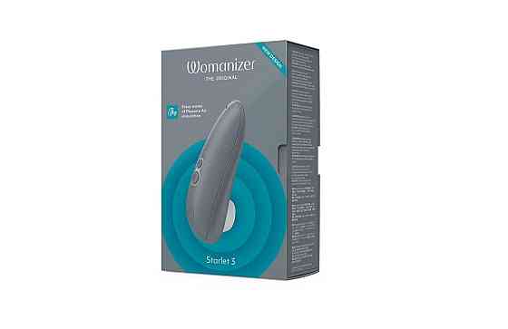 Вакуумний кліторальний стимулятор Womanizer Starlet 3 GREY Sex Aura Київ