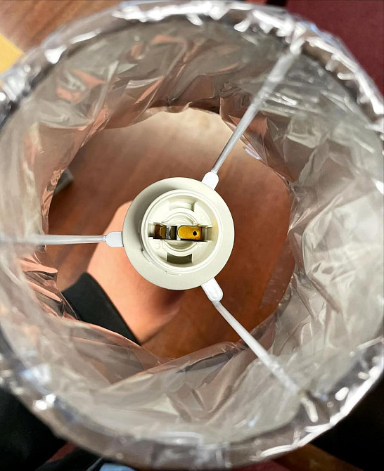 Ночник в розетку Soketsan, светильник настенный абажур, коричневый, гибкий, бра энергоэффективный класс A Киев - изображение 7