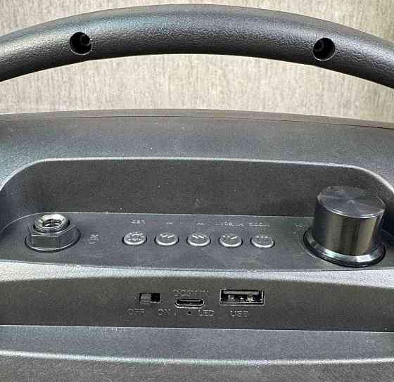 Потужна акустична Bluetooth колонка з підсвіткою + мікрофон. Харків